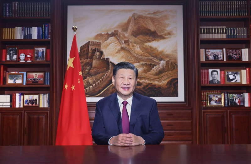 国家主席习近平揭晓二〇二二年新年贺词 -  尊龙凯时