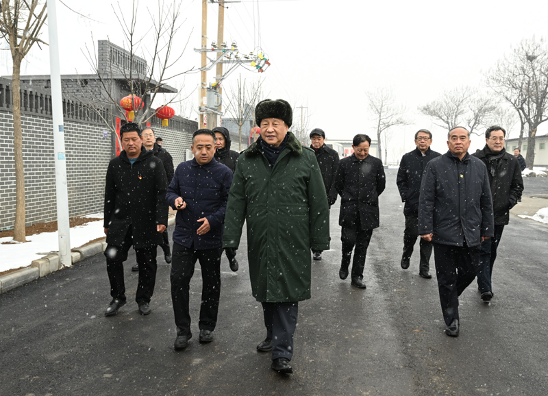 习近平春节前夕赴山西探望慰问下层干部群众 向天下各族人民致以优美的新春祝福 -  尊龙凯时